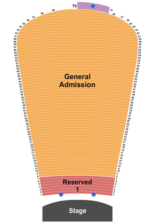 Red Rocks Amphitheatre Atmosphere Seating Chart